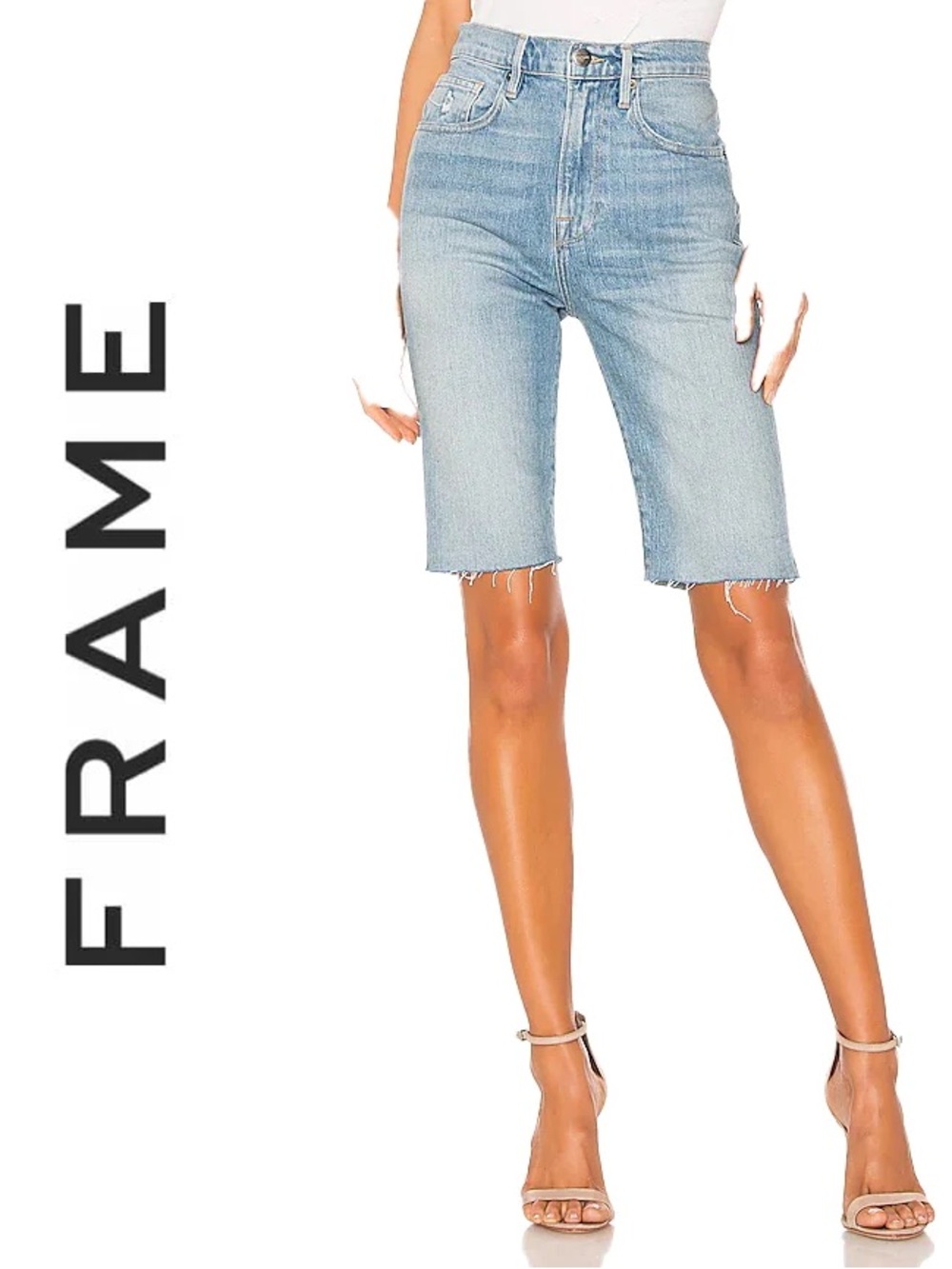 Frame le vintage Bermuda Jean shorts
